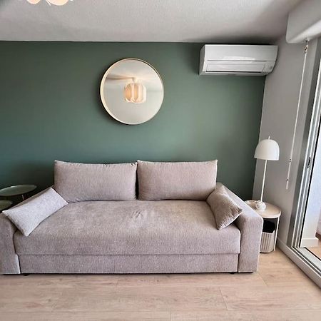 Studio Vue Mer Avec Piscine Et Terrain De Tennis Sausset-les-Pins Zewnętrze zdjęcie